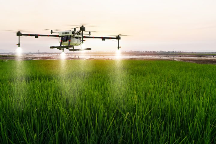 Necessity Or Luxury: Why Farmers Need Broadband Drone deploying fertilizer in fields with the help of broadband services