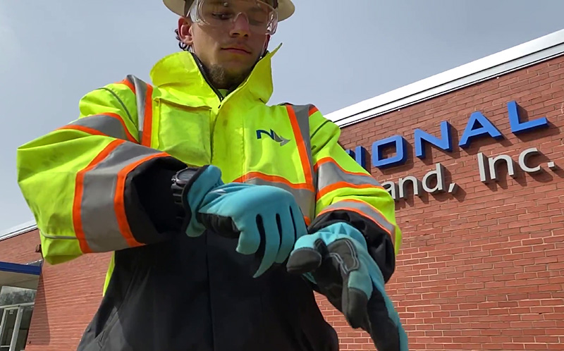 Embracing Fall Weather: 18 Ways To Stay Safe While Working Outside Gloves, layers, and hats can help keep you warm as we move into cooler fall weather.