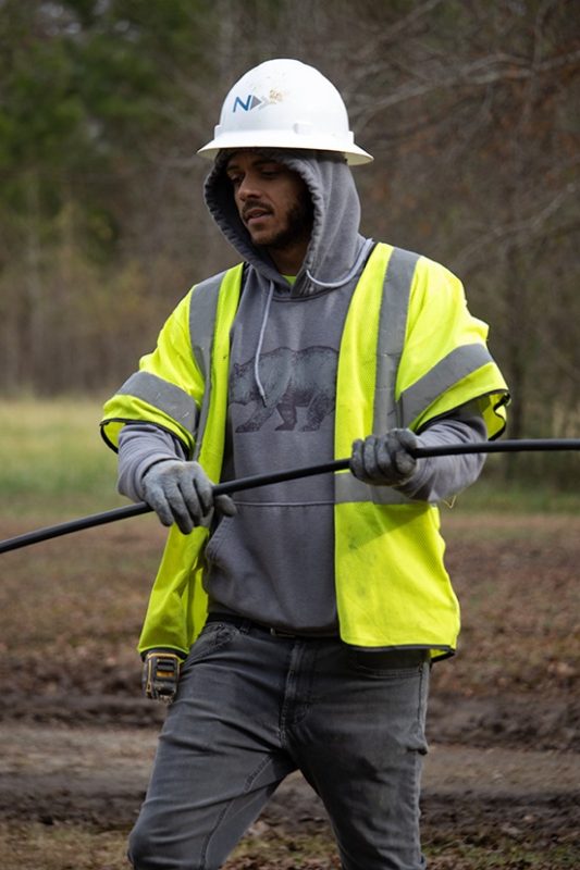 Embracing Fall Weather: 18 Ways To Stay Safe While Working Outside Making sure you are dressed appropriately as the weather gets cooler in the fall is part of staying safe and warm when working outdoors as seen by this cable technician.
